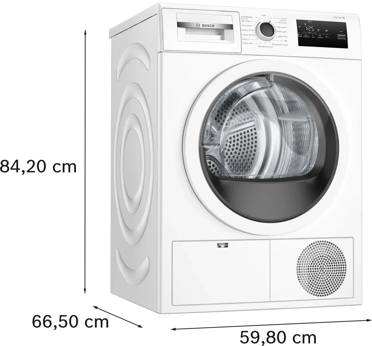 Sèche‑linge Bosch à condensation (Pose libre, 7 kg)