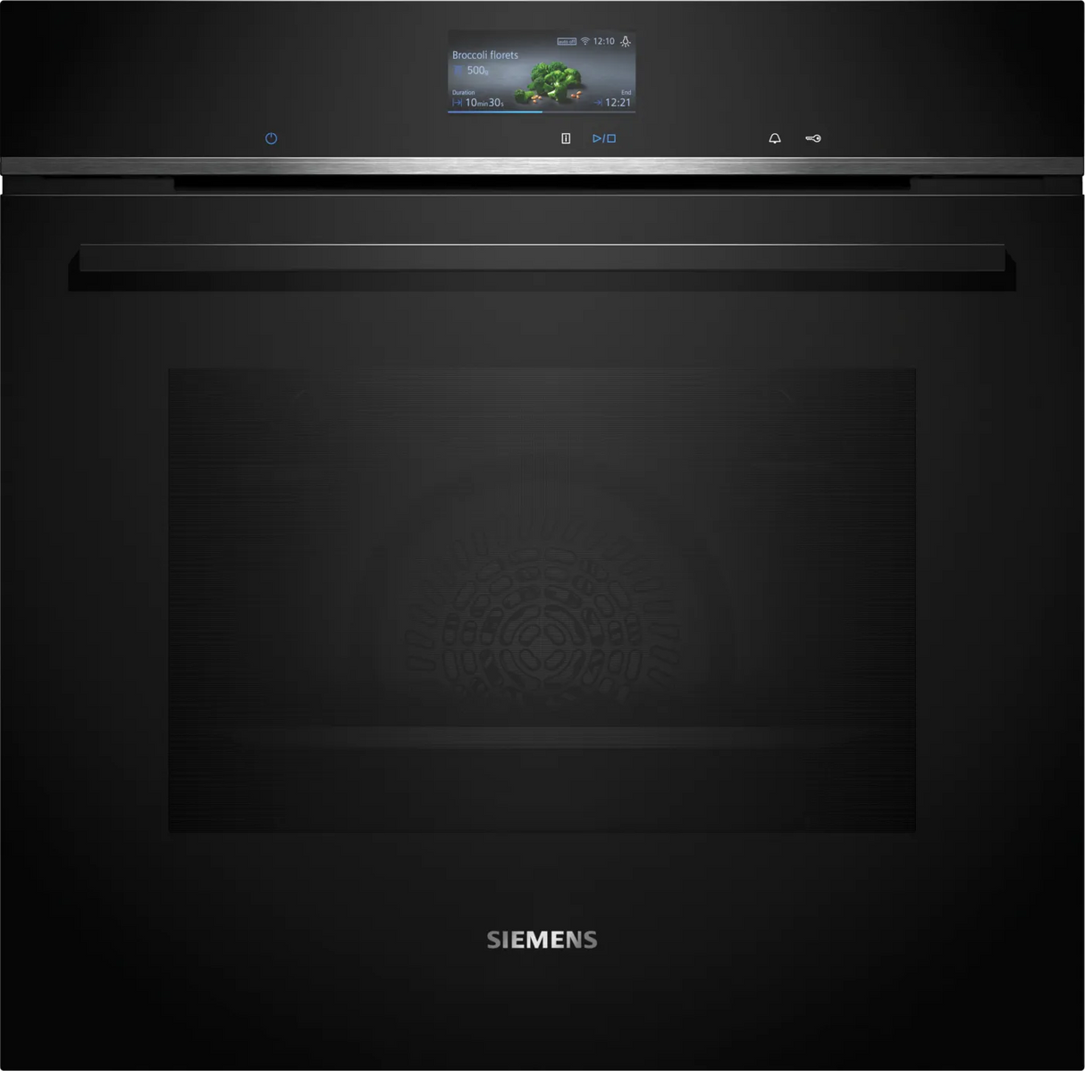 Four encastrable Siemens multifonction avec pyrolyse (71 L, 60 cm, noir)