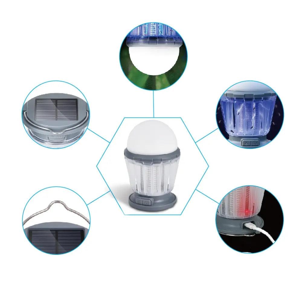 Ezilight Lampes anti-moustiques Mosquito Stop MS 30 Transparent (lot de 4)