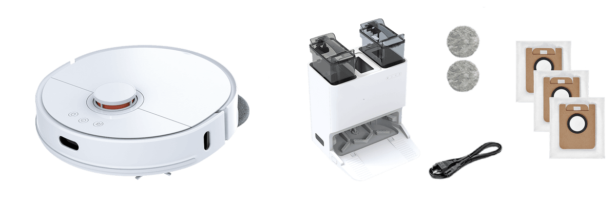 Eziclean Robot aspirateur ALL IN ONE Z8 PRO