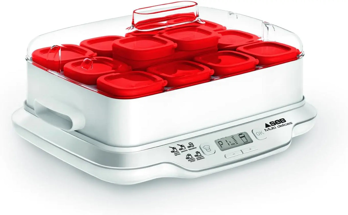 SEB Yaourtière Multi Délices Express 12 pots