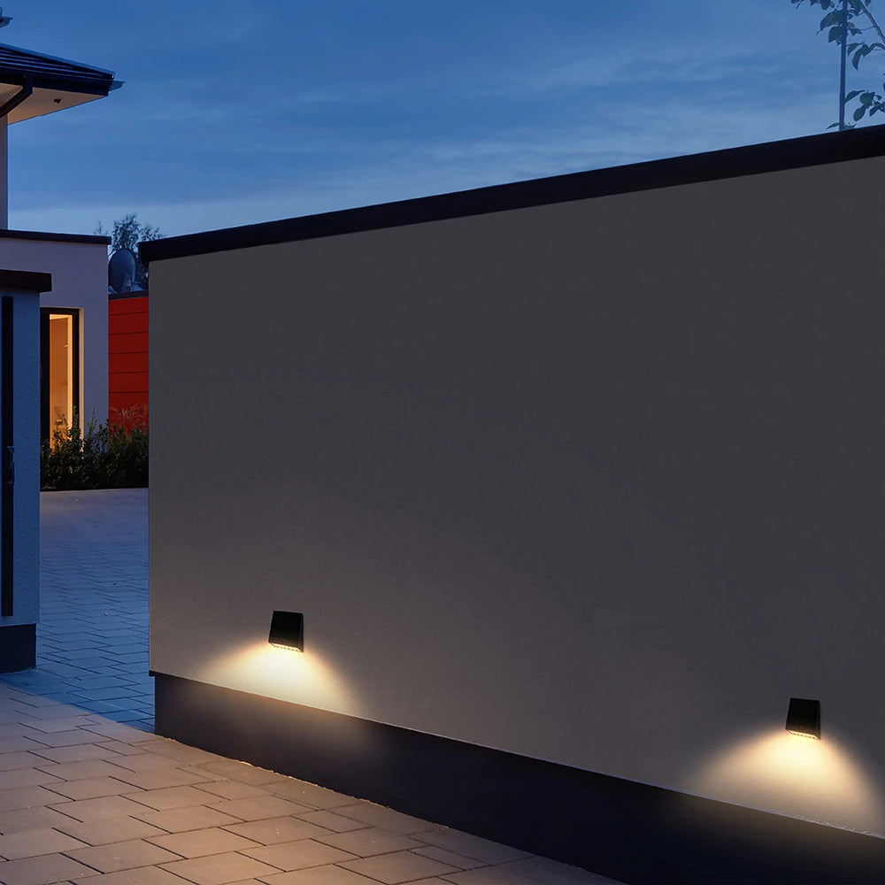 Ezilight Appliques murales solaires Solar Wall S25 (lot de 4)