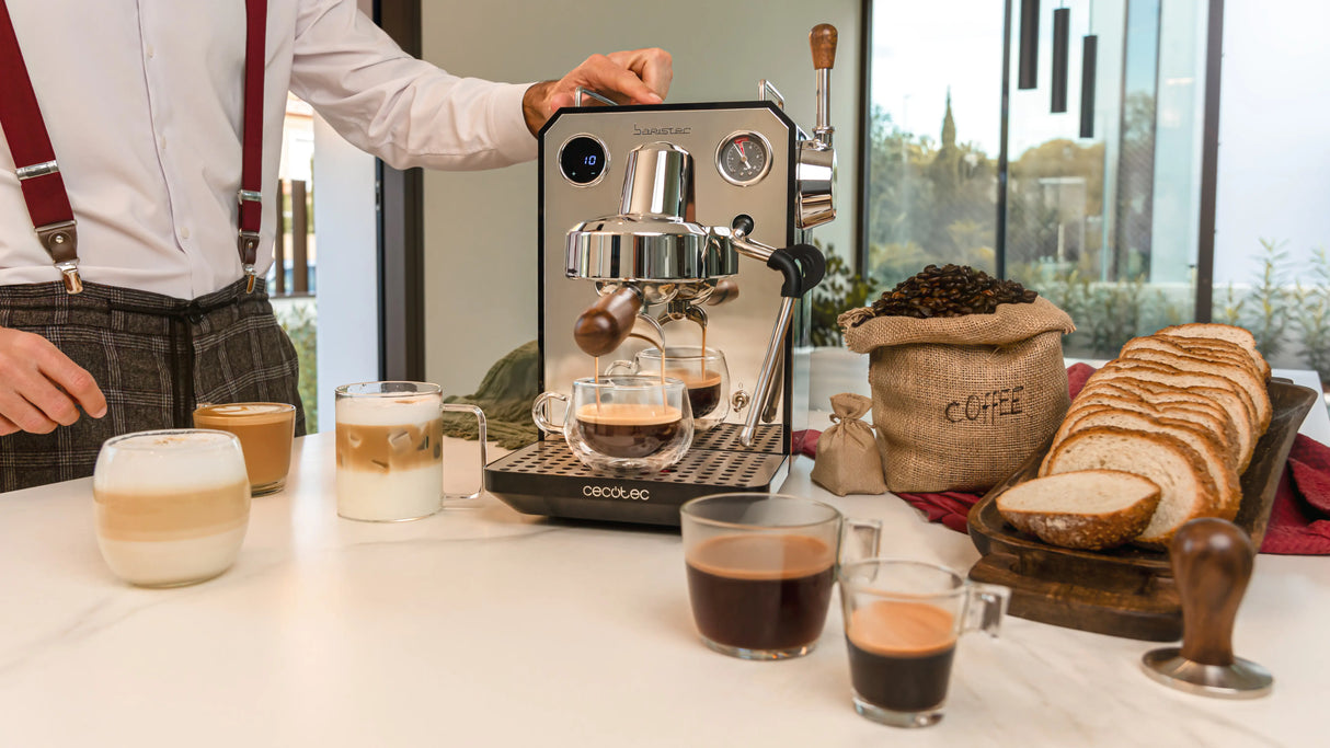 CECOTEC Machine à café grains Baristeo Intima