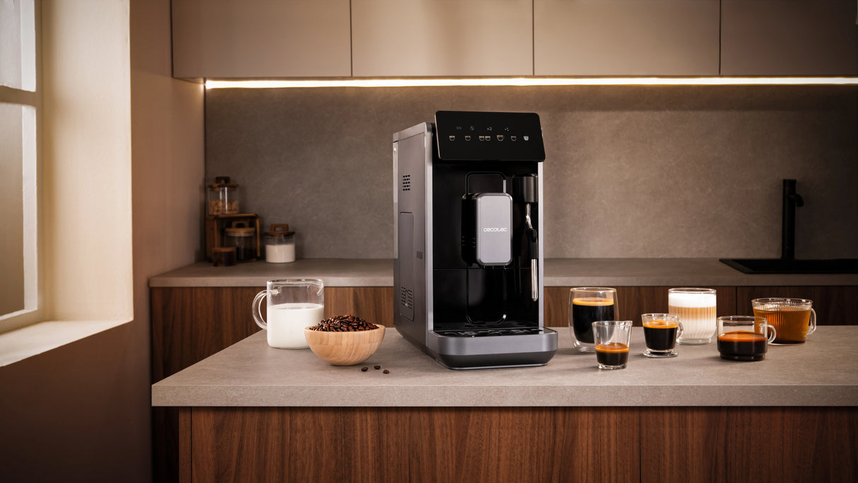 CECOTEC Machine à café grains Cremmaet Lungo Steam