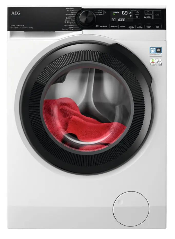 Lave-linge hublot 9kg - gamme Excellence (Miele ou équivalent)