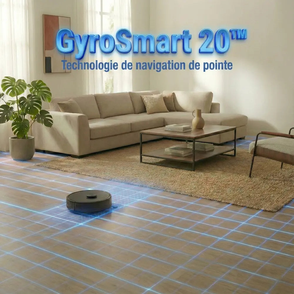 Eziclean Aspirateur robot Cyberflow Ultra