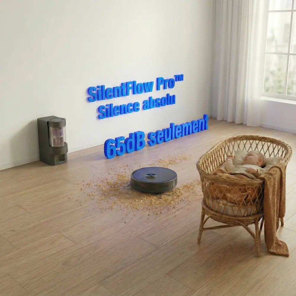 Eziclean Aspirateur robot Cyberflow Ultra