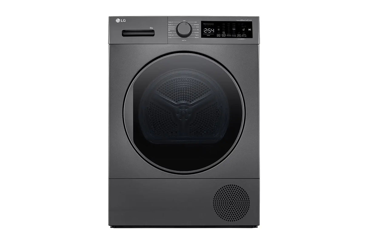 Sèche‑linge LG à pompe à chaleur (Pose libre, 8 kg)