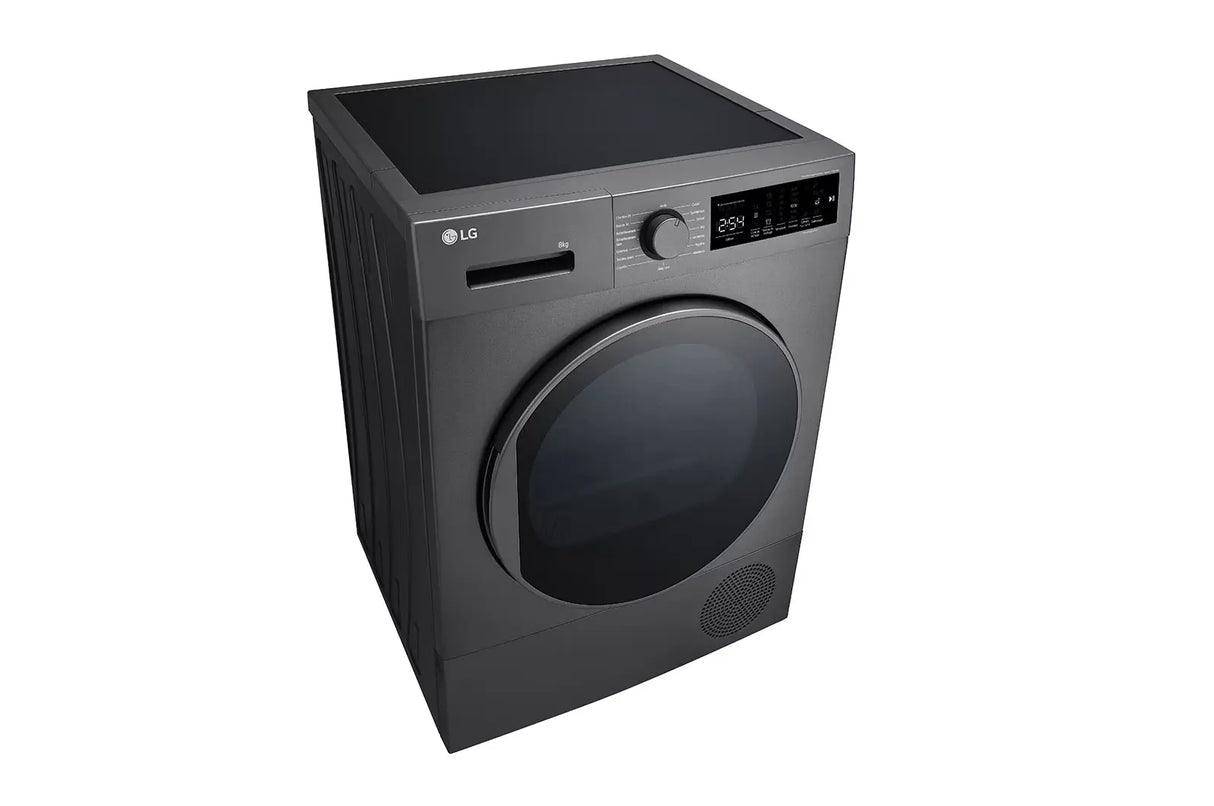Sèche‑linge LG à pompe à chaleur (Pose libre, 8 kg)