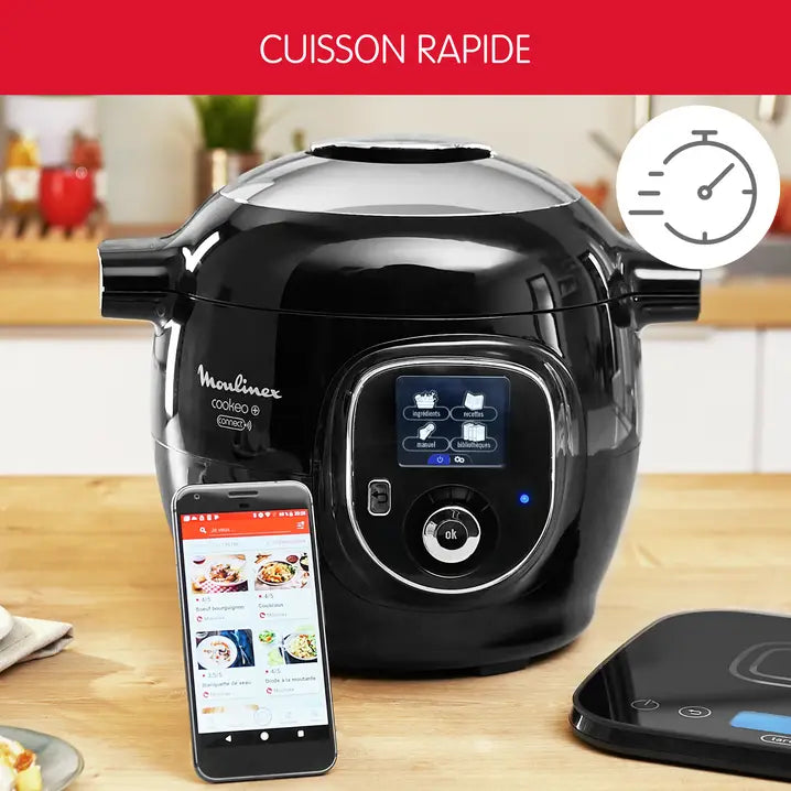 Moulinex Cookeo+ Connect avec balance connectée