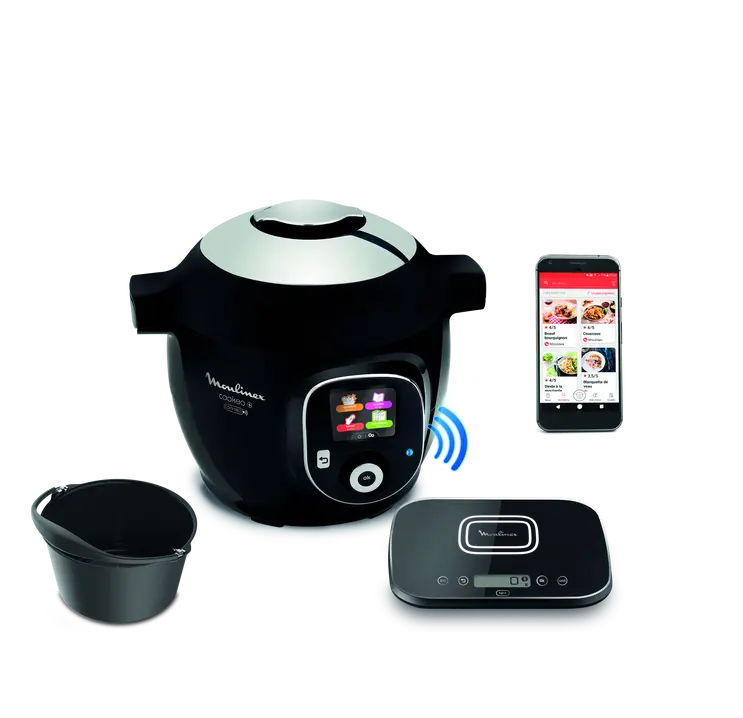 Moulinex Cookeo+ Connect avec balance connectée