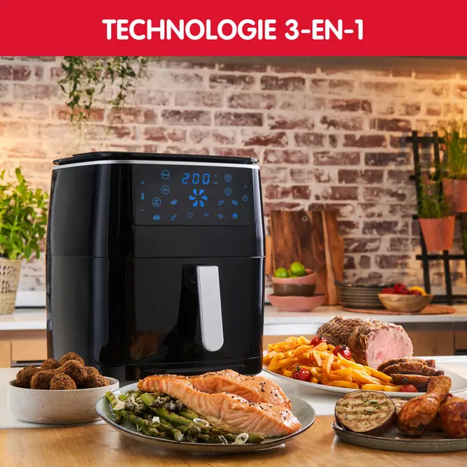 Moulinex Air Fryer et Cuisson Vapeur 2 en 1