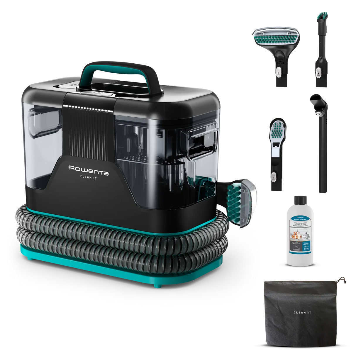 Rowenta Shampouineuse Détacheur Clean It 750W