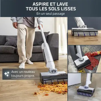Rowenta Aspirateur laveur sans fil X-Clean 10