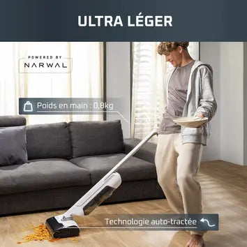Rowenta Aspirateur laveur sans fil X-Clean 10