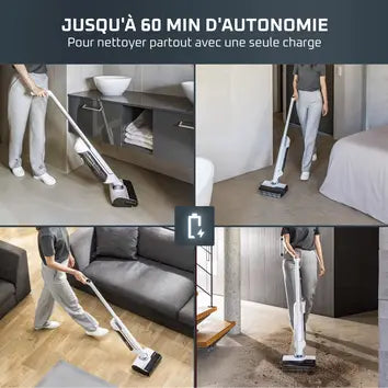 Rowenta Aspirateur laveur sans fil X-Clean 10
