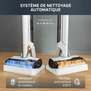 Rowenta Aspirateur laveur sans fil X-Clean 10