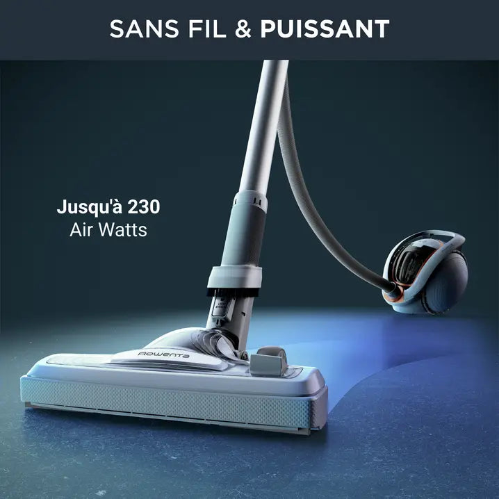 Rowenta Aspirateur sans sac et sans fil X-Ô 90 Energy+
