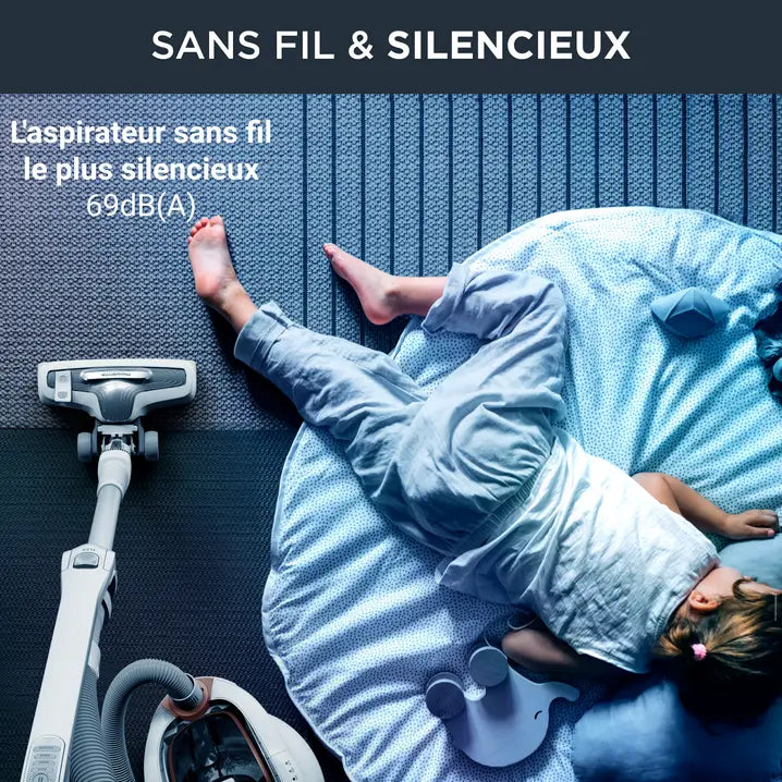 Rowenta Aspirateur sans sac et sans fil X-Ô 90 Energy+