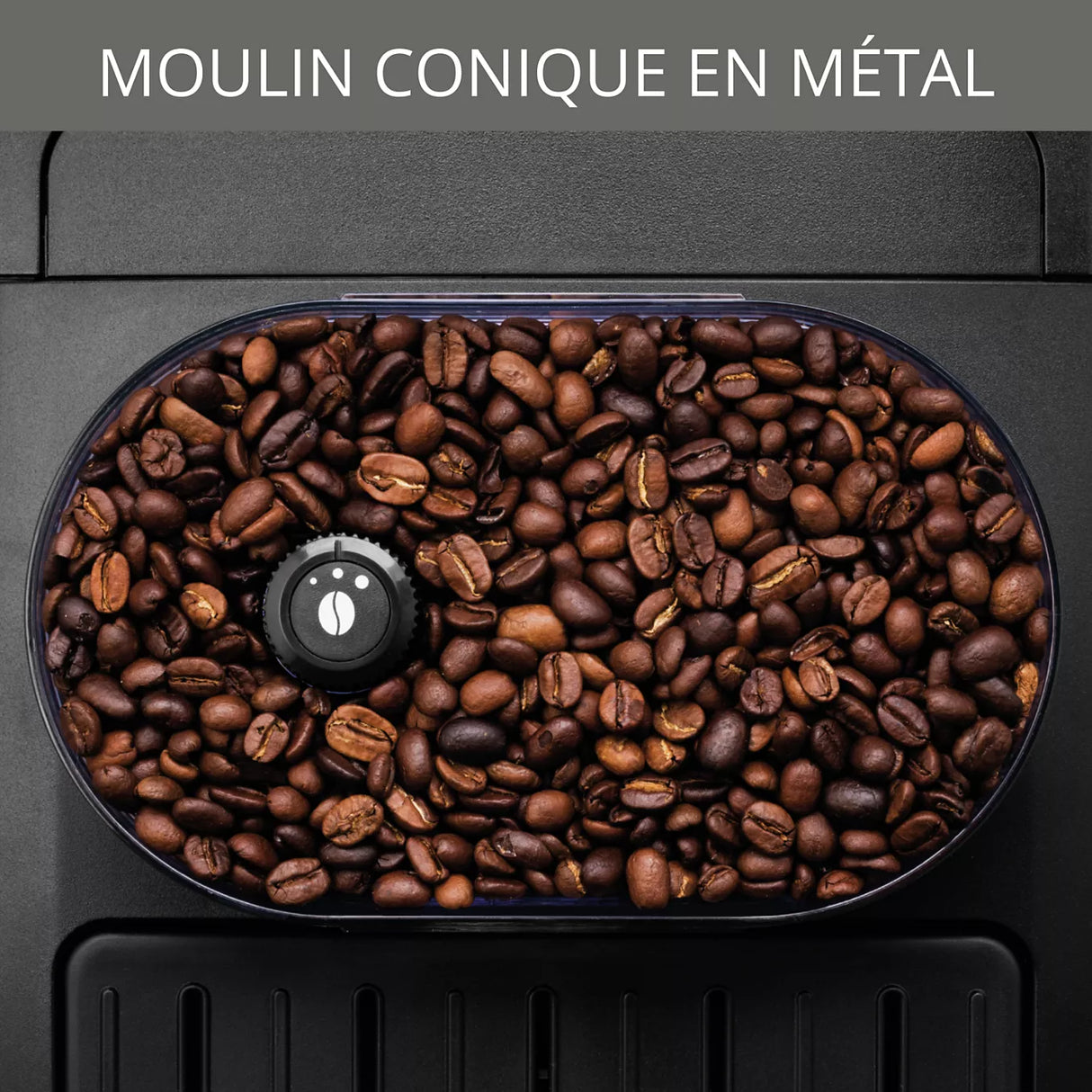 Krups Essential avec écran LCD et accessoire lait