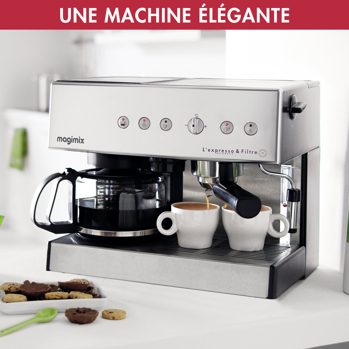 Magimix Machine Café Expresso et Filtre Auto