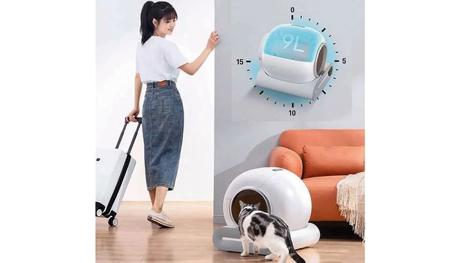 Eziclean Litière robot CATBOT K8i