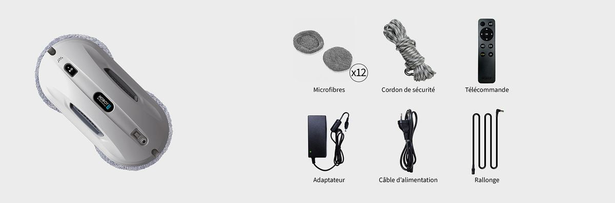 Eziclean Robot Lave-Vitres Hobot 368