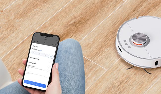 Eziclean Robot aspirateur ALL IN ONE Z8 PRO