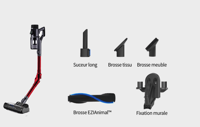 Eziclean Aspirateur balai Cycloboost FR8 Flex
