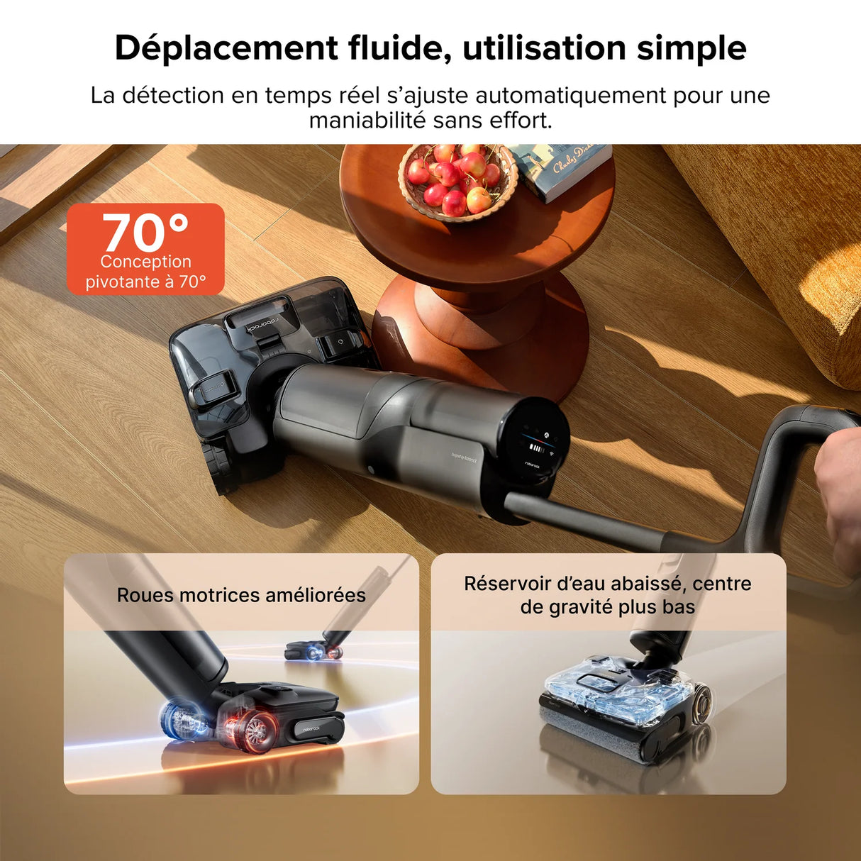 ROBOROCK Aspirateur laveur F25 Ace Pro