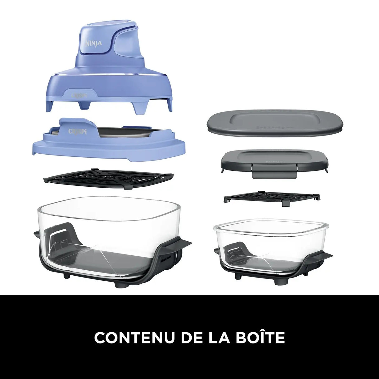 Ninja AirFryer verre 4-en-1 CRISPi