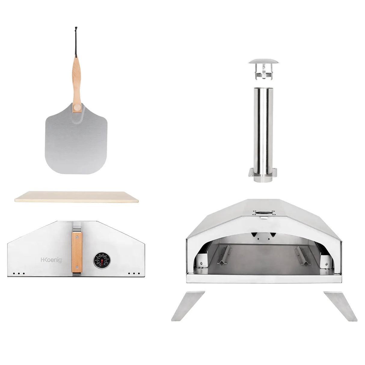 HKoenig Four à pizza à gaz