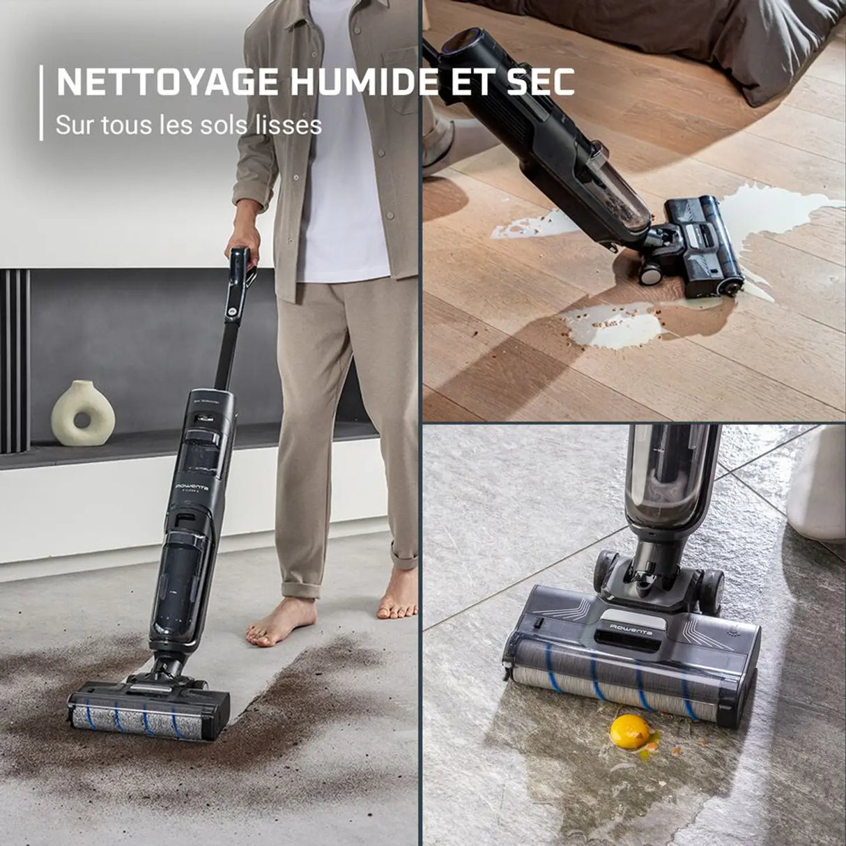 Rowenta Aspirateur lavant X-Clean 4
