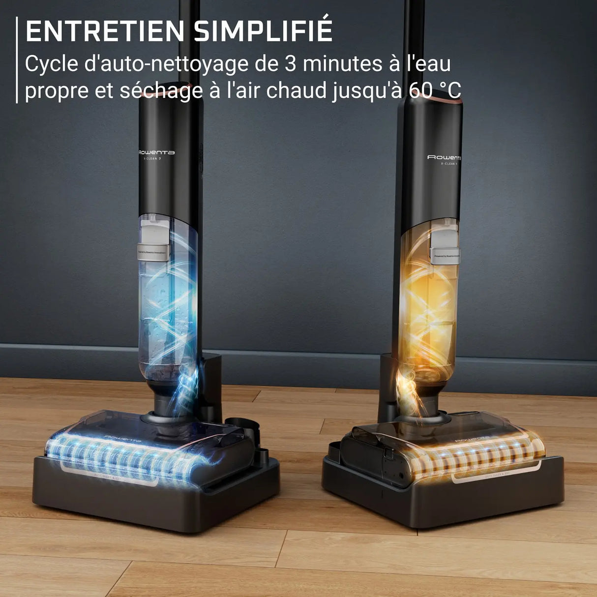 Rowenta Aspirateur lavant X-Clean 7