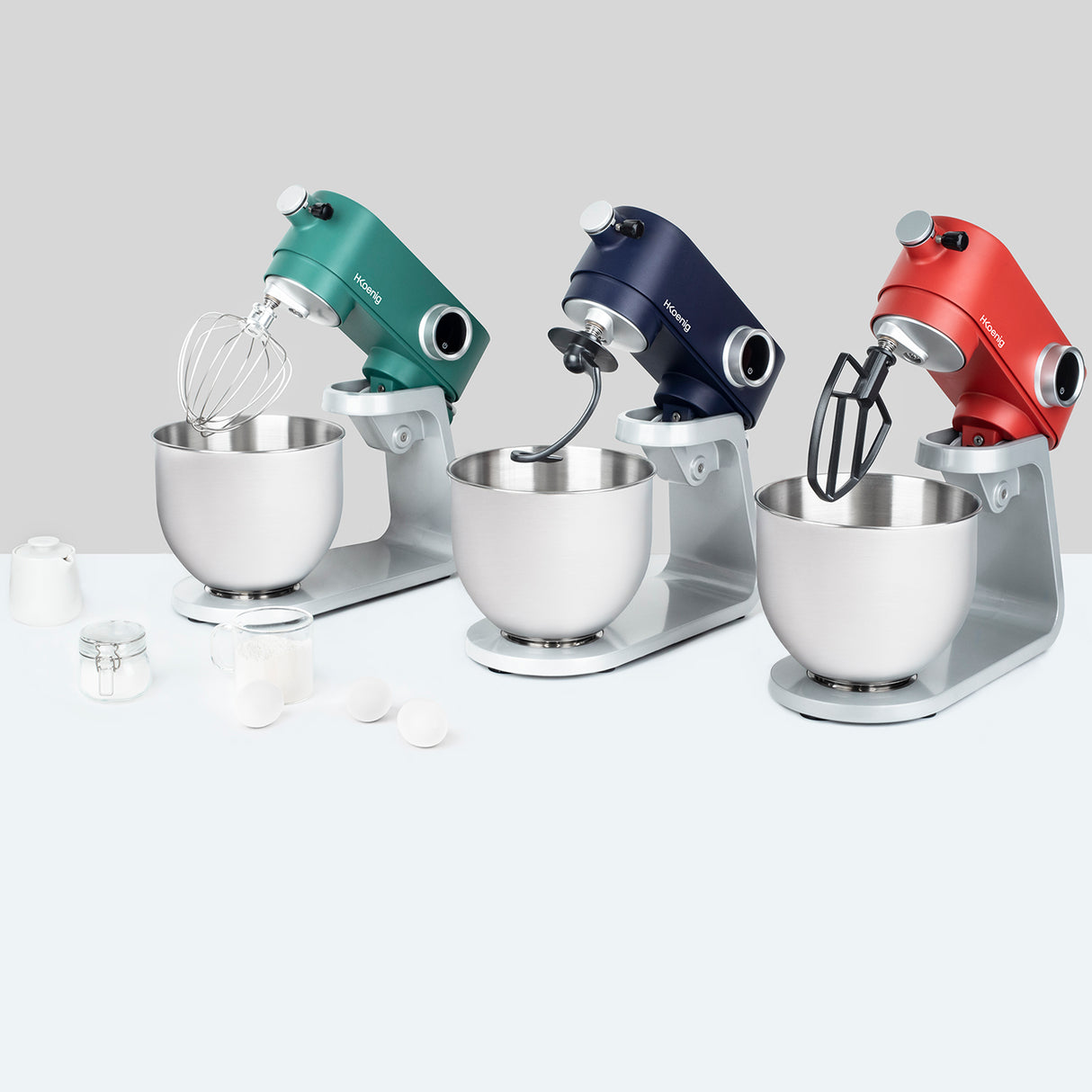 HKoenig Robot pâtissier métal