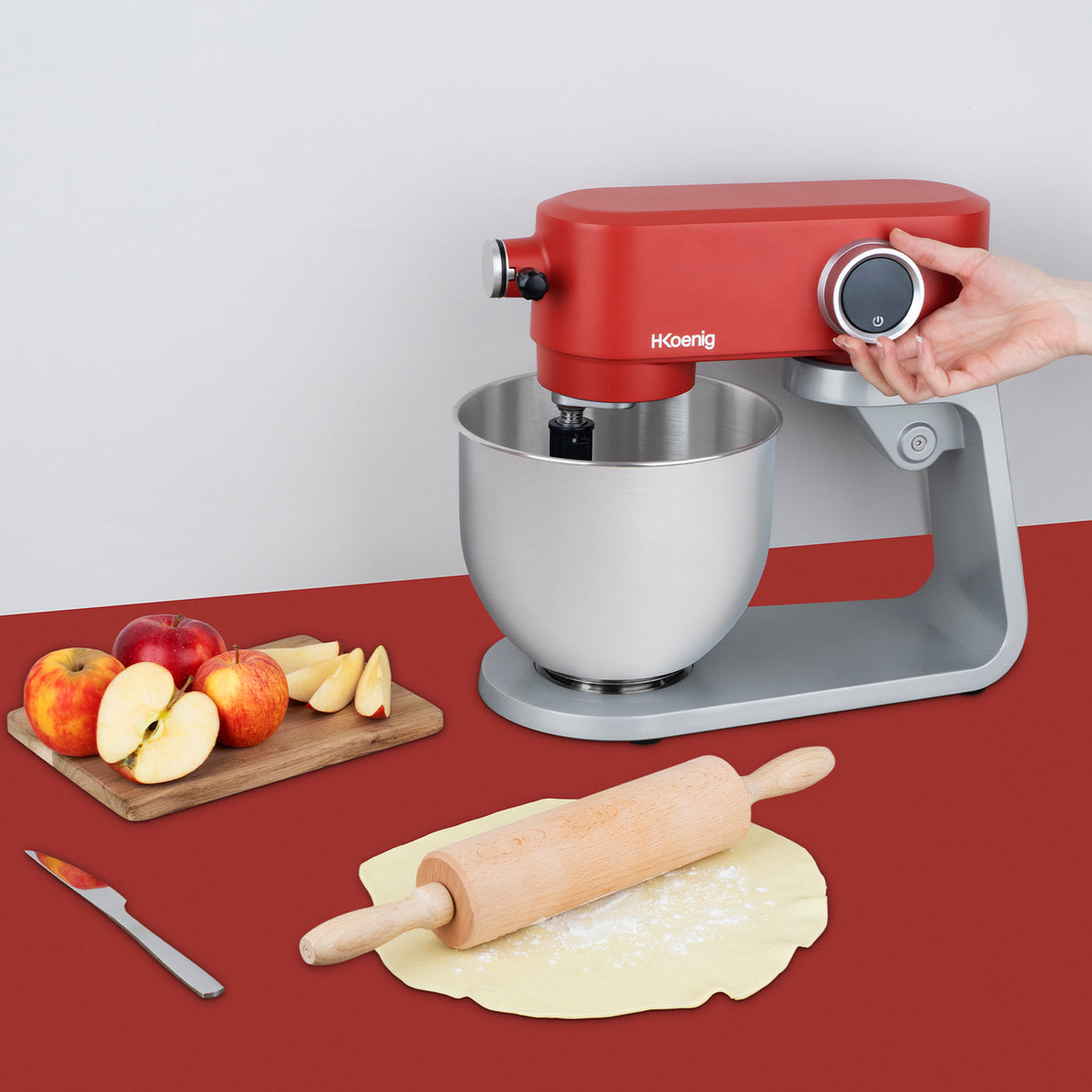 HKoenig Robot pâtissier métal