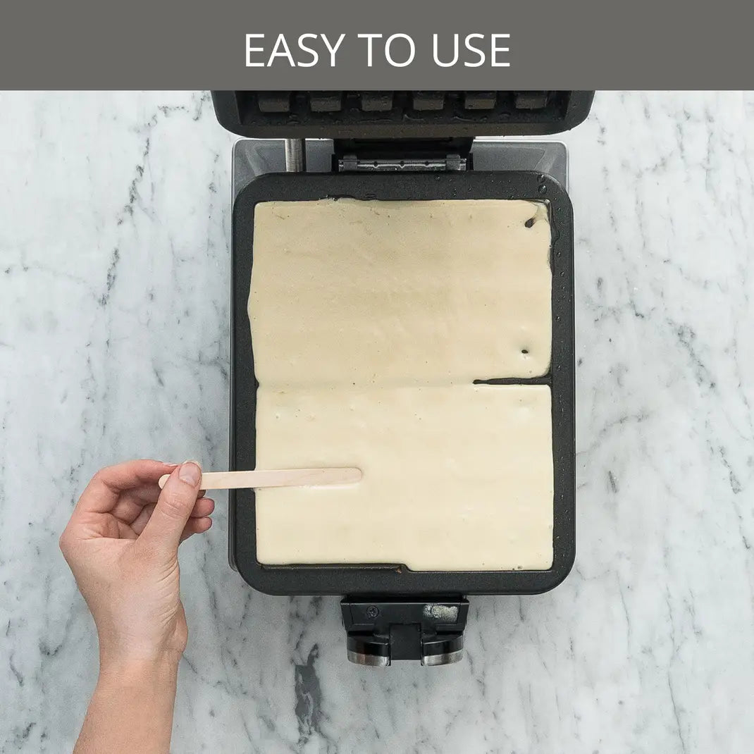 Krups Gaufrier rotatif Noir et Inox 1200W