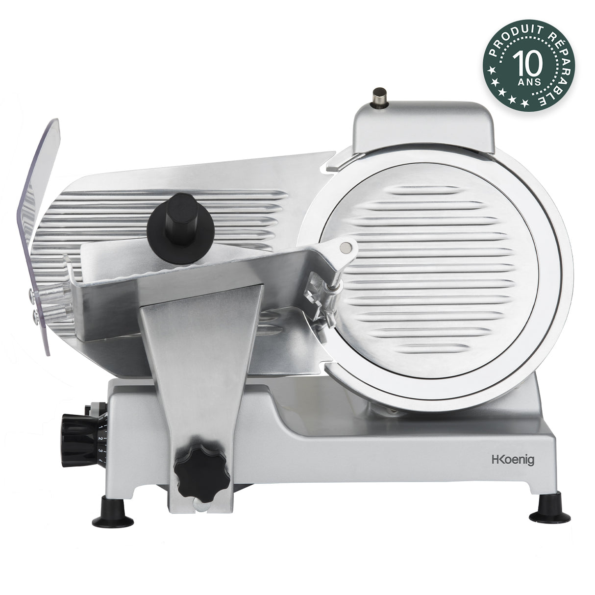HKoenig Trancheuse à viande lame 25 cm