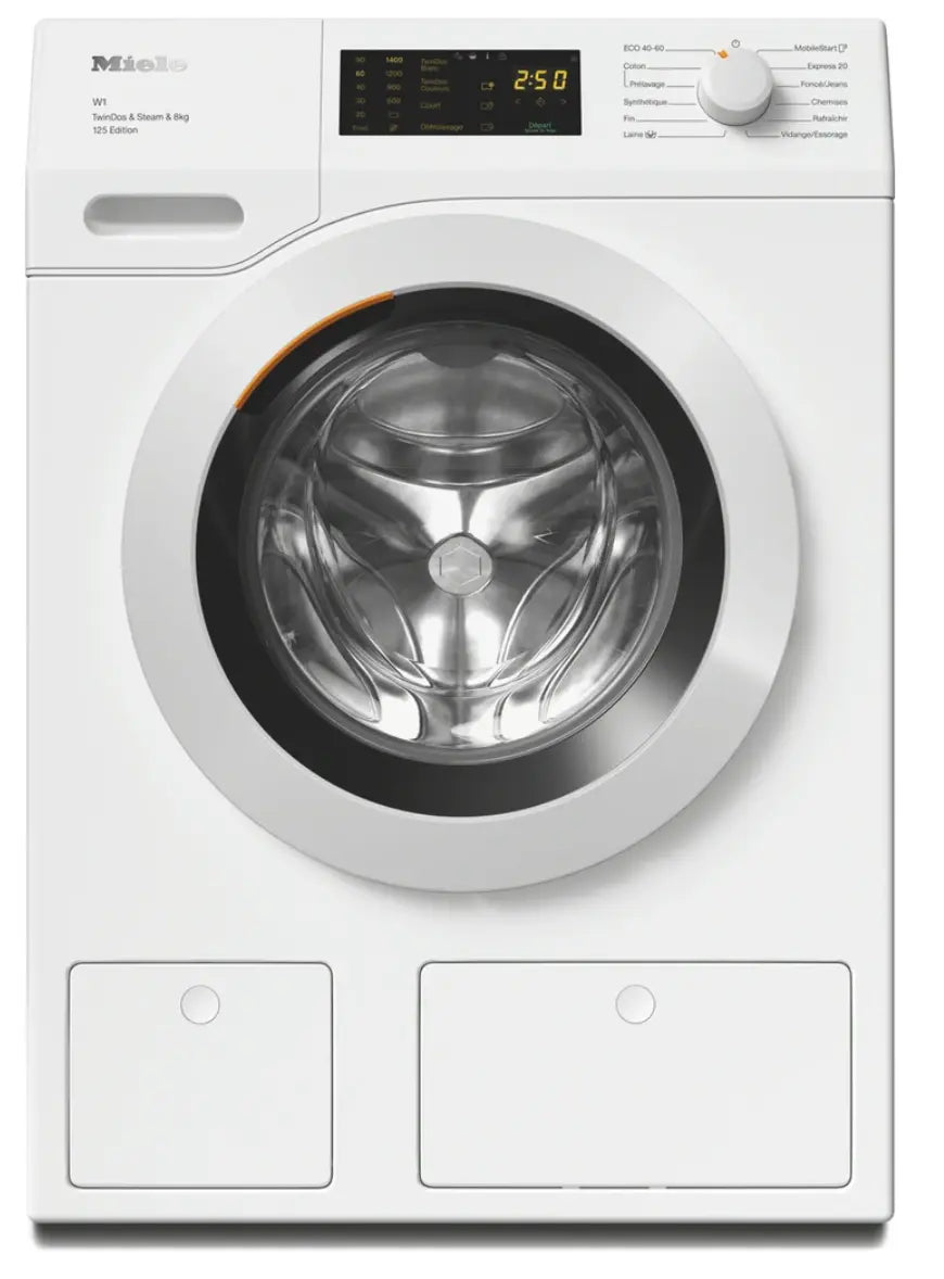 Lave-linge hublot 8kg - gamme Excellence (Miele ou équivalent)