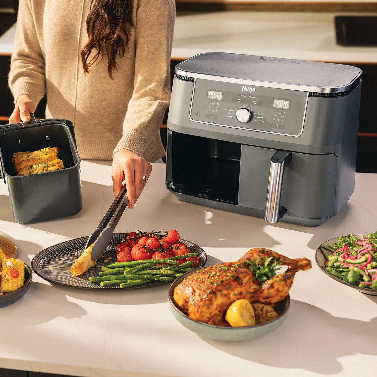 Ninja Air fryer Dual Zone MAX 6-en-1 (9,5 L)
