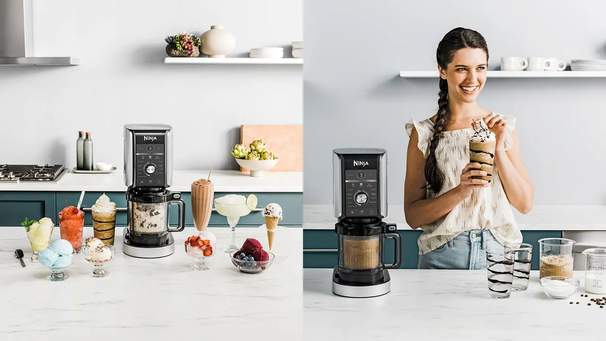 Ninja Machine à glace CREAMi Deluxe 10-en-1