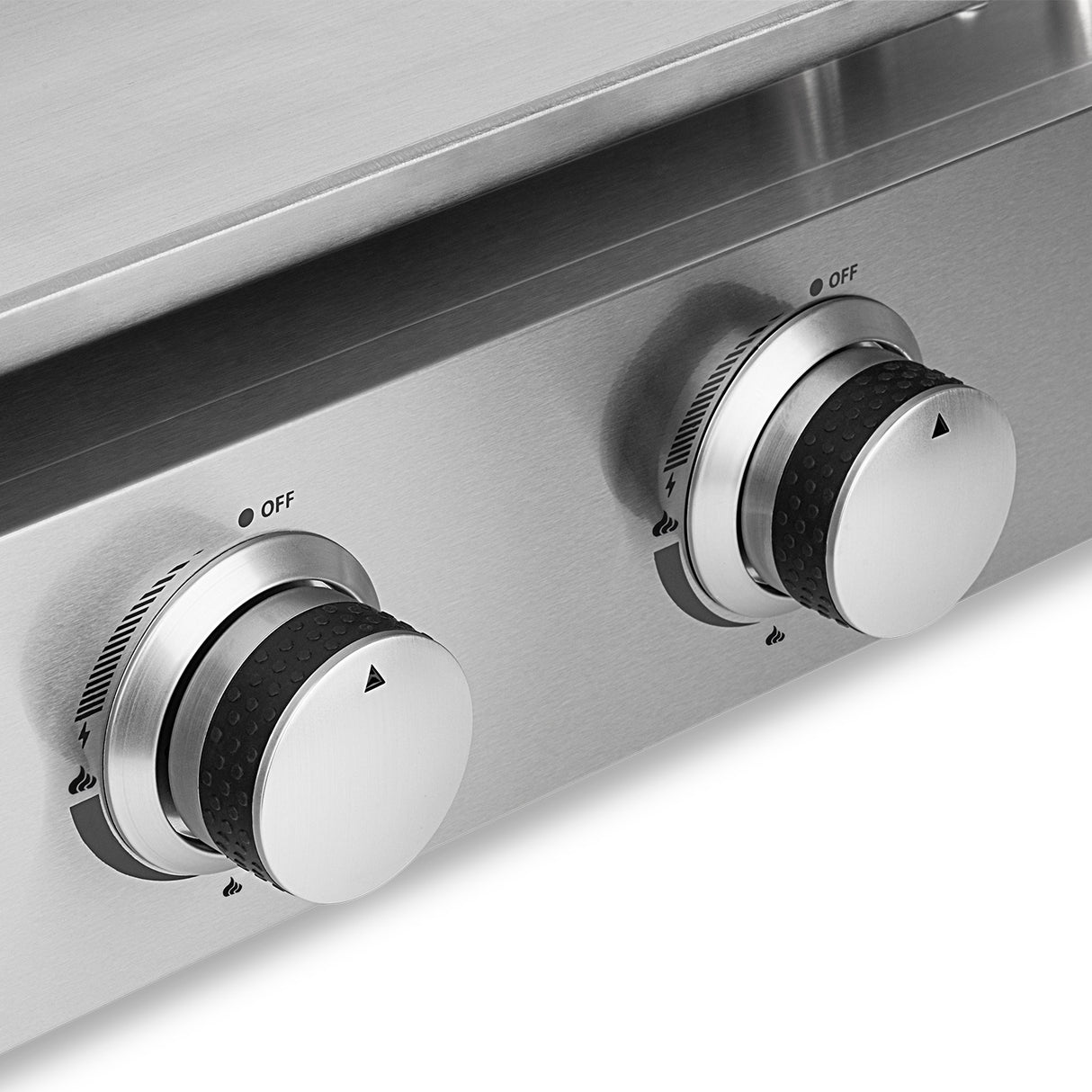 HKoenig Plancha au gaz 2 brûleurs