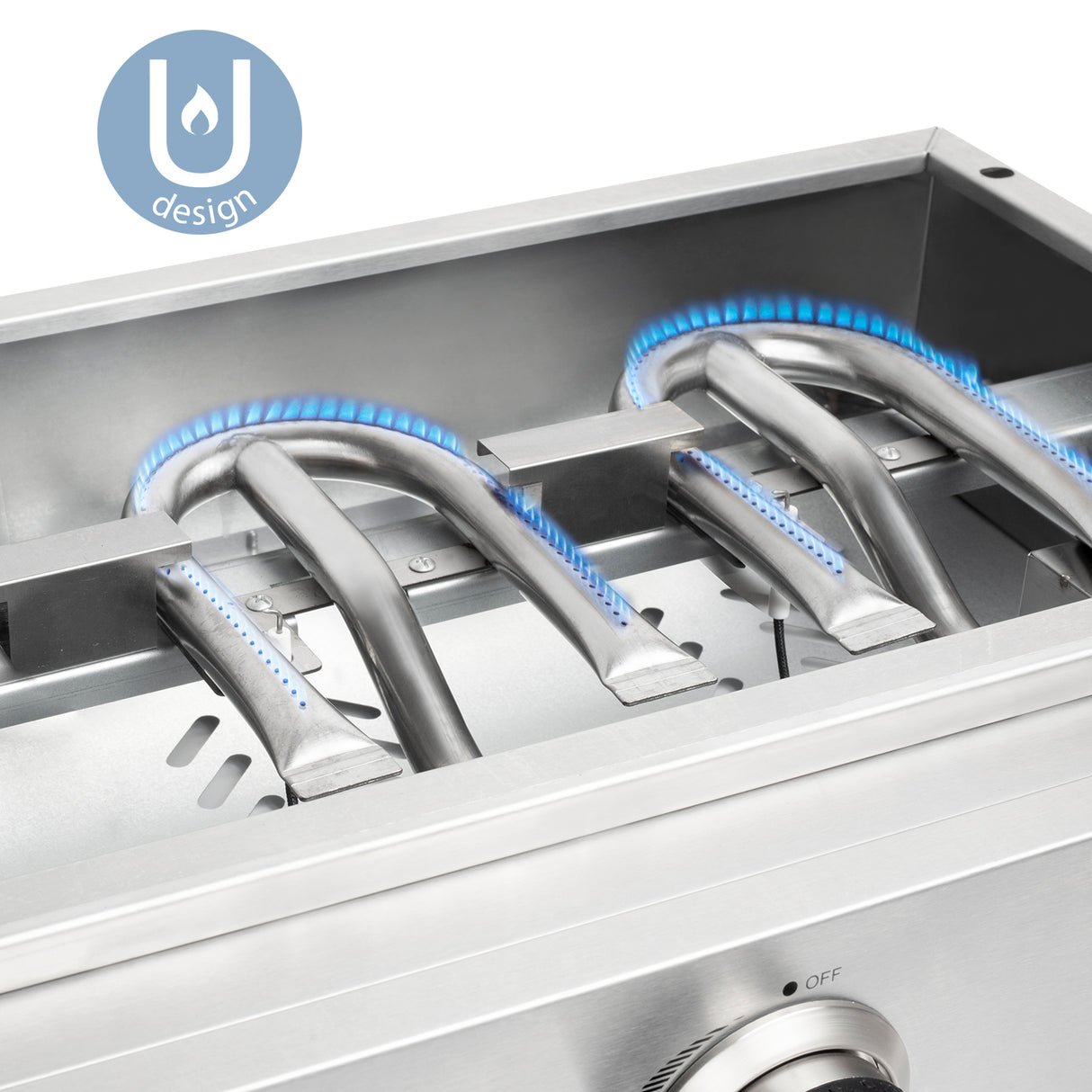 HKoenig Plancha au gaz 3 brûleurs