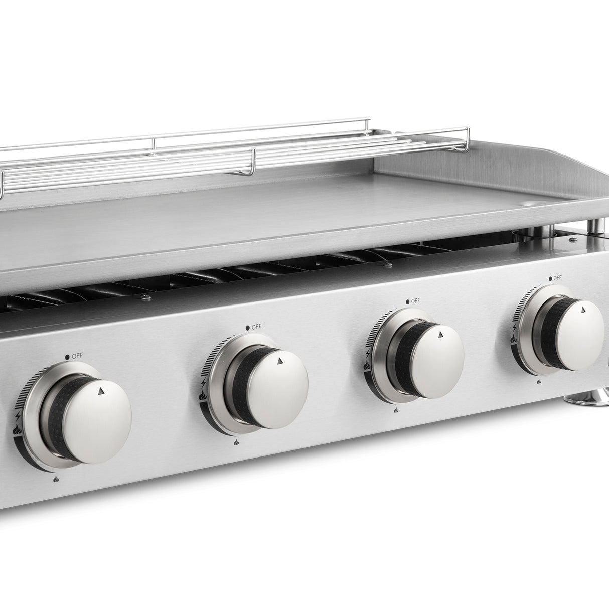 HKoenig Plancha au gaz 4 brûleurs