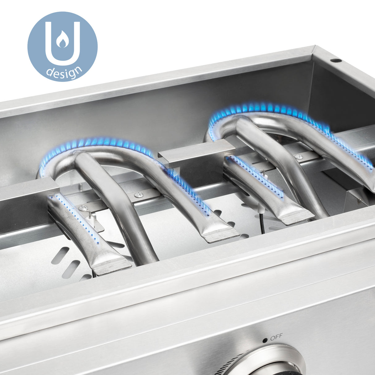 HKoenig Plancha au gaz 4 brûleurs