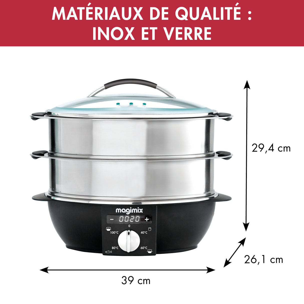 Magimix Cuiseur Vapeur Multifonction