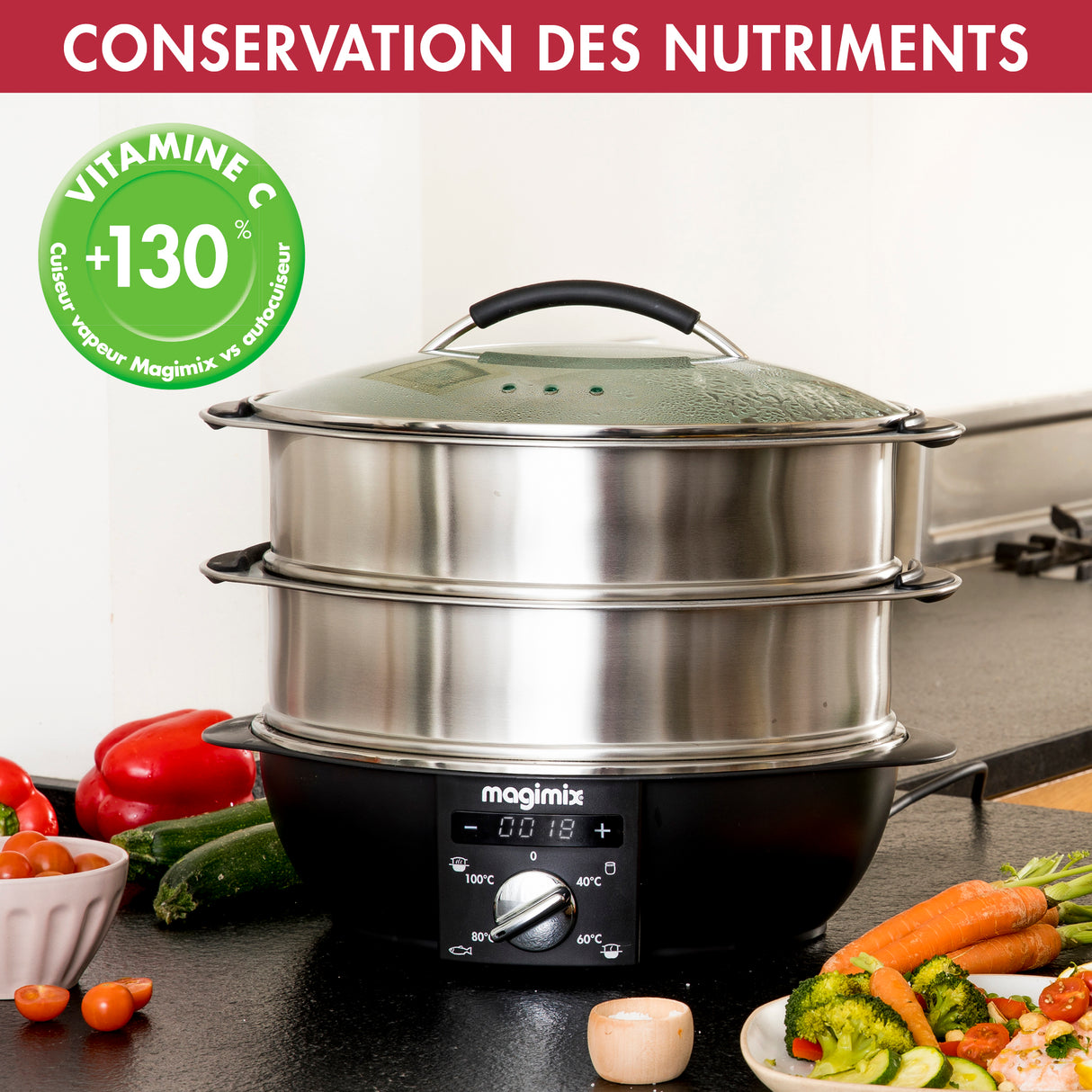 Magimix Cuiseur Vapeur Multifonction
