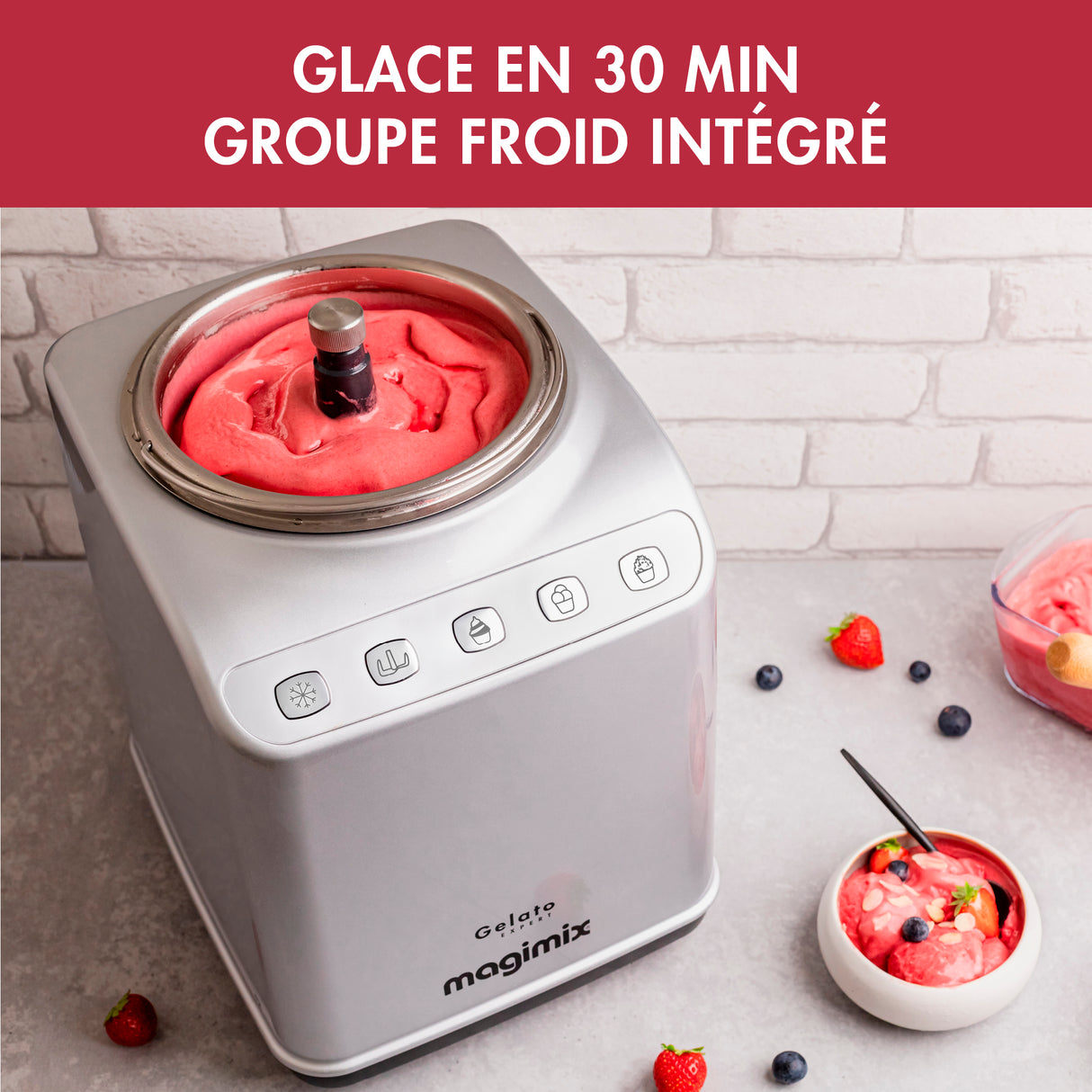Magimix Turbine à Glace Gelato Expert