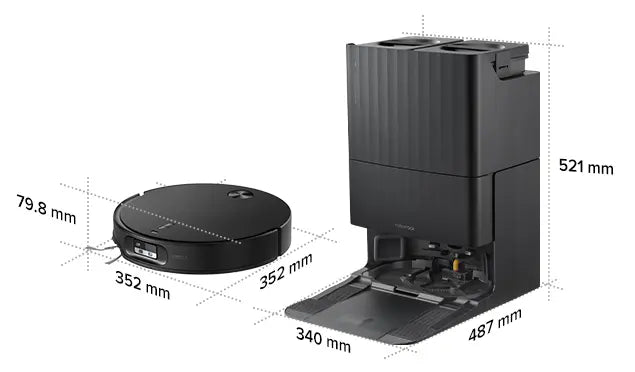 ROBOROCK Aspirateur robot Qrevo Edge 2X