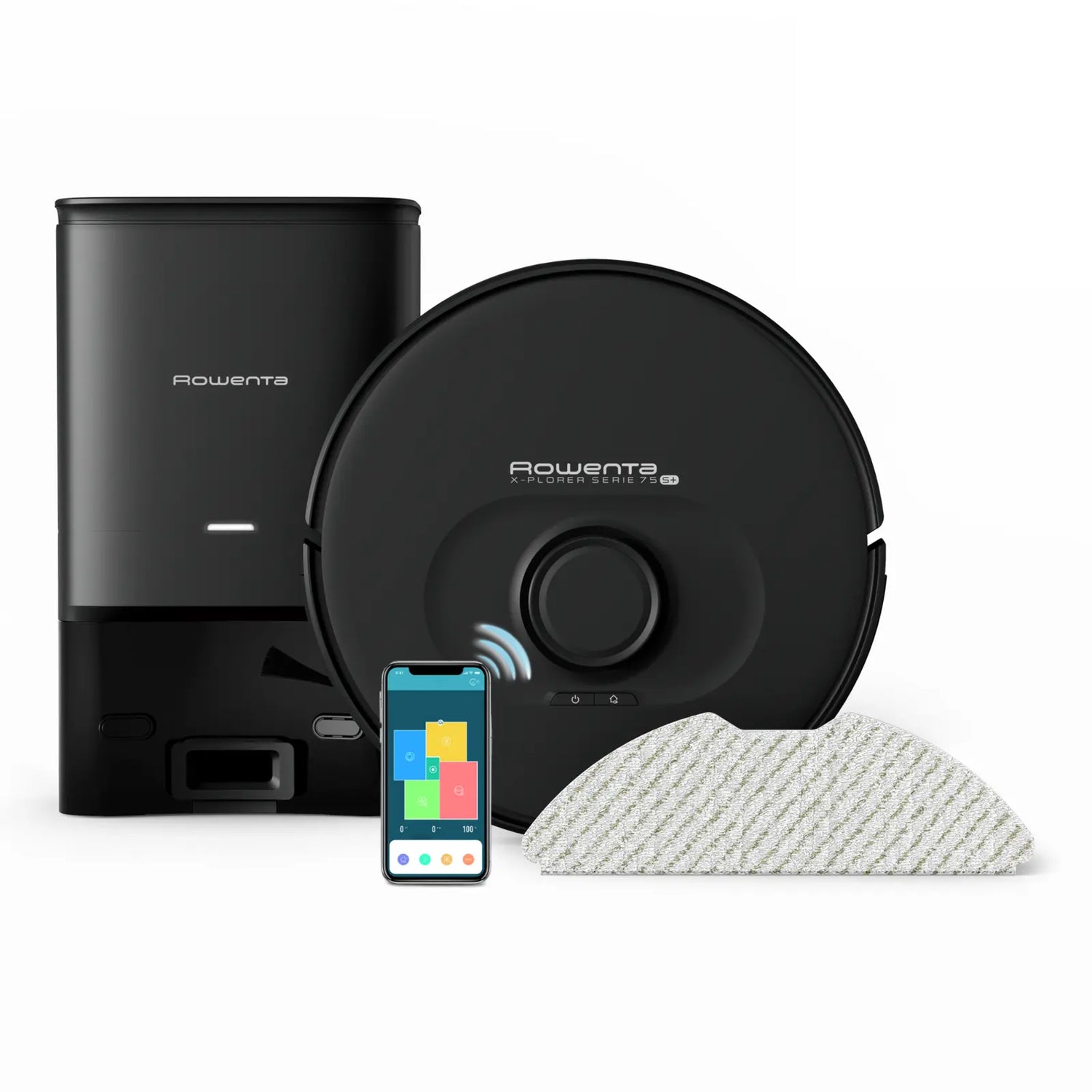 Rowenta X-Plorer 75 S+ avec station de vidage Animal kit